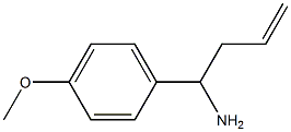 1-(4-Methoxyphenyl)but-3-en-1-aMine CAS#: 97974-64-6