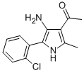 1-[4-amino-5-(2-chlorophenyl)-2-methyl-1H-pyrrol-3-yl]ethanone CAS#: 91481-02-6