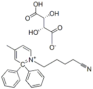 1-(4-cyanobutyl)-gamma-methyl-alpha,alpha-diphenylpyridinium hydrogen [R-(R*,R*)]-tartrate CAS#: 93842-99-0