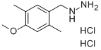 1-(4-methoxy-2,5-dimethylbenzyl)hydrazine dihydrochloride CAS#: 887596-54-5