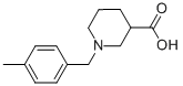 1-(4-methylbenzyl)piperidine-3-carboxylic acid CAS#: 896047-20-4