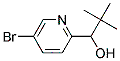 1-(5-bromo-pyridin-2-yl)-2,2-dimethyl-propan-1-ol CAS#: 890151-02-7