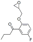 1-[5-fluoro-2-(oxiranylmethoxy)phenyl]butan-1-one CAS#: 94135-58-7