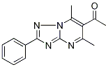 1-(5,7-Dimethyl-2-phenyl[1,2,4]triazolo-[1,5-a]pyrimidin-6-yl)ethanone CAS#: 895360-72-2