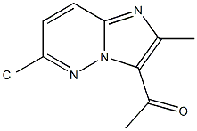 1-(6-CHLORO-2-METHYLIMIDAZO[1,2-B]PYRIDAZIN-3-YL)-ETHANONE CAS#: 90734-73-9