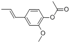 1-ACETOXY-2-METHOXY-4-(1-PROPENYL)BENZENE CAS#: 93-29-8