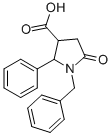 1-BENZYL-5-OXO-2-PHENYL-PYRROLIDINE-3-CARBOXYLIC ACID CAS#: 94655-24-0