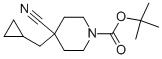 1-BOC-4-CYANO-4-(CYCLOPROPYLMETHYL)-PIPERIDINE CAS#: 895132-31-7