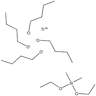 1-Butanol, titanium(4+) salt, polymer with diethoxydimethylsilane CAS#: 93822-01-6