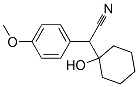 1-[Cyano-(p-methoxyphenyl)methyl]cyclohexanol CAS#: 93413-76-4