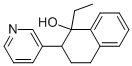 1-ETHYL-2-PYRIDIN-3-YL-1,2,3,4-TETRAHYDRO-NAPHTHALEN-1-OL CAS#: 93406-29-2