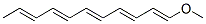1-Methoxy-1,3,5,7,9-undecapentaene CAS#: 92071-99-3
