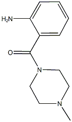 1-Methyl-4-[2-amino]benzoyl piperazine CAS#: 93288-86-9