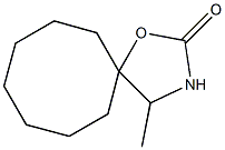 1-Oxa-3-azaspiro[4.7]dodecan-2-one,4-methyl-(7CI) CAS#: 92244-64-9