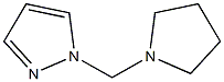 1-(PYRROLIDIN-1-YLMETHYL)-1H-PYRAZOLE CAS#: 91272-98-9