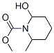 1-Piperidinecarboxylic  acid,  2-hydroxy-6-methyl-,  methyl  ester CAS#: 96133-56-1