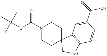 1'-(TERT-BUTOXYCARBONYL)SPIRO[INDOLINE-3,4'-PIPERIDINE]-5-CARBOXYLIC ACID CAS#: 888222-12-6
