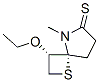 1-Thia-5-azaspiro[3.4]octane-6-thione,3-ethoxy-5-methyl-,cis-(9CI) CAS#: 95765-66-5