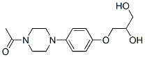 1-acetyl-4-[4-(2,3-dihydroxypropoxy)phenyl]piperazine CAS#: 94133-71-8