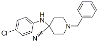 1-benzyl-4-[(4-chlorophenyl)amino]piperidine-4-carbonitrile CAS#: 972-20-3