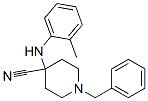 1-benzyl-4-(o-toluidino)piperidine-4-carbonitrile CAS#: 972-17-8