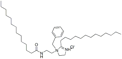 1-benzyl-4,5-dihydro-1-[2-[(1-oxotetradecyl)amino]ethyl]-2-tridecyl-1H-imidazolium chloride CAS#: 97337-77-4