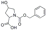 1-[(benzyloxy)carbonyl]-4-hydroxypyrrolidine-2-carboxylic acid CAS#: 91958-67-7