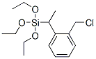 [1-[(chloromethyl)phenyl]ethyl]triethoxysilane CAS#: 93803-92-0