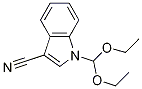 1-diethoxymethyl-1H-indole-3-carbonitrile CAS#: 894852-19-8