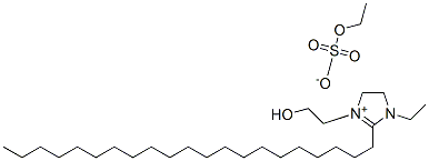1-ethyl-2-henicosyl-4,5-dihydro-3-(2-hydroxyethyl)-1H-imidazolium ethyl sulphate CAS#: 93762-30-2