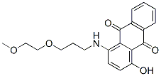 1-hydroxy-4-[[3-(2-methoxyethoxy)propyl]amino]anthraquinone CAS#: 94313-81-2