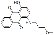1-hydroxy-4-[(3-methoxypropyl)amino]anthraquinone CAS#: 93982-26-4