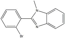 1-methyl-2-o-bromophenylbenzimidazole CAS#: 92152-36-8