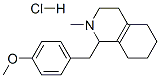1-(p-Methoxybenzyl)-2-methyl-1,2,3,4,5,6,7,8-octahydro-isoquinoline hydrochloride CAS#: 95422-34-7