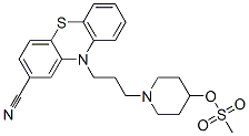 10-[3-(4-hydroxy-1-piperidino)propyl]-10H-phenothiazine-2-carbonitrile monomethanesulphonate CAS#: 94291-99-3