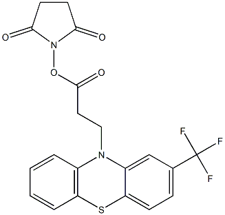 10-(3-propionyloxysuccinimide)-2-(trifluoromethyl)phenothiazine CAS#: 92911-21-2