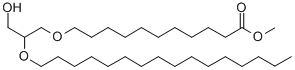 11-(2-HEXADECYLOXY)-3-HYDROXYPROPOXYUNDECANOIC ACID METHYL ESTER CAS#: 91921-86-7