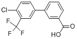 [1,1'-Biphenyl]-3-carboxylic acid, 4'-chloro-3'-(trifluoromethyl)- CAS#: 893637-97-3