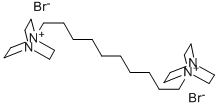 1,1'-(DECANE-1,10-DIYL)BIS[4-AZA-1-AZONIABICYCLO[2.2.2]OCTANE] DIBROMIDE CAS#: 94630-53-2