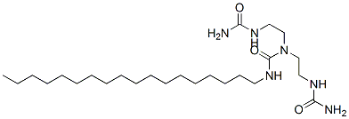 1,1-bis[2-(carbamoylamino)ethyl]-3-octadecylurea CAS#: 94134-81-3