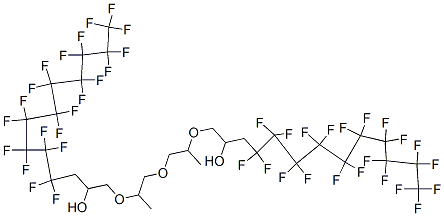 1,1'-[oxybis[(isopropylene)oxy]]bis[4,4,5,5,6,6,7,7,8,8,9,9,10,10,11,11,12,12,13,13,13-henicosafluorotridecan-2-ol] CAS#: 93776-01-3