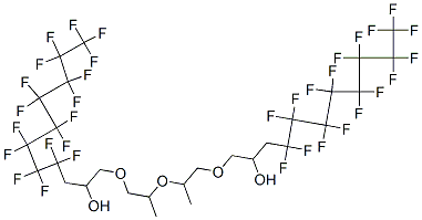 1,1'-[oxybis(propyleneoxy)]bis[4,4,5,5,6,6,7,7,8,8,9,9,10,10,11,11,11-heptadecafluoroundecan-2-ol] CAS#: 93776-02-4