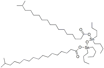 1,1,3,3-tetrabutyl-1,3-bis[(1-oxoisooctadecyl)oxy]distannoxane CAS#: 94279-11-5
