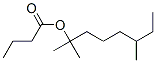 1,1,5-trimethylheptyl butyrate CAS#: 96846-75-2