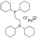 [1,2-Bis(dicyclohexylphosphino)ethane]palladiuM(II) chloride,95% CAS#: 96165-44-5