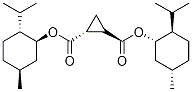 1,2-CYCLOPROPANEDICARBOXYLIC ACID BIS [(1R, 2S, 5R)]-5-METHYL-2-(1-METHYLETHYL) CAS#: 96149-00-7