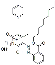 1',2'-dihydro-6'-hydroxy-4'-methyl-5'-[[2-[(nonyloxy)carbonyl]phenyl]azo]-2'-oxo-1,3'-bipyridinium hydroxide CAS#: 93919-15-4