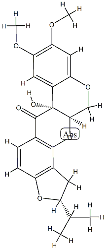 1',2'-dihydro-6-hydroxyrotenone CAS#: 95463-62-0