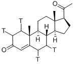 (1,2,6,7-3H[N])-PROGESTERONE CAS#: 94391-12-5