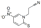 1(2H)-Pyridinepropionitrile, 5-nitro-2-thioxo- (7CI) CAS#: 90004-27-6